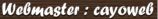 webmaster : cayoweb